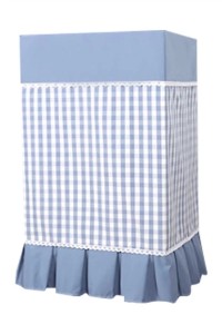 Design Safe Cover Cover Home Shelf Cover Cover Checkered Fabric Bookshelf Dust Cover Audio Cover Cover SPS002 detail view-3